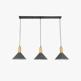 Three-light Cone Design Dining Room Pendant Light - Clowas